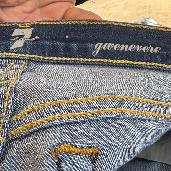 Seven For All Mankind “Gwenevere” blue jeans 👖 / 24 / Excellent condition - Picture 12 of 13